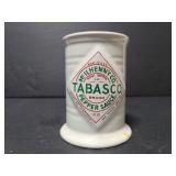 Vintage ceramic Tabasco brand cup