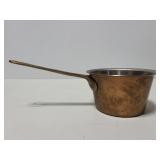 Small copper sauce pot