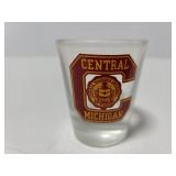 Central Michigan University shot glass
