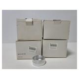 Martha Stewart clear top favor containers