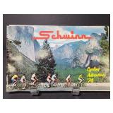 Schwinn bicycle 1974 pamphlet brochure