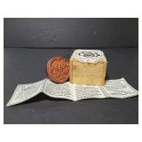 Pottery biscuit stamp