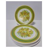 National Home Products artisan ware melamin plates