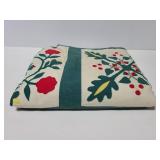 Vintage handsewn Christmas quilt