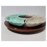 Vintage Valley Vista lazy susan