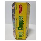 Vintage Swiss designed self cleaning food chopper