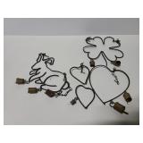 Set of 3 holiday chimes