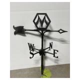 Vintage iron Morton weathervane