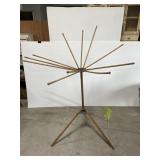 Antique unique folding clothes drying rack