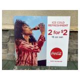 Coca-Cola taste the feeling ad poster