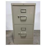 Deep metal filing cabinet