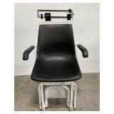 Detecto mechanical medical scale chair