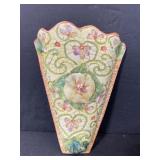 Handcrafted wall pocket vase