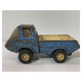Vintage blue metal truck