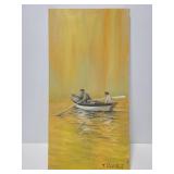 Signed panting by T. Coates