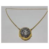 Vintage Max Factor perfume necklace locket