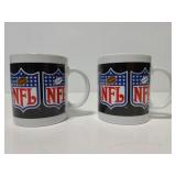 Pair of NFL mugs