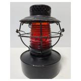 Handlan red glass lantern