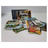 Postcards w/ lots of advertising cards
