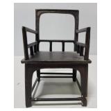 Cast iron doll chair