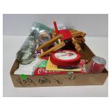 Assorted Coca-Cola collectors items