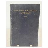 1942 Navigation & Nautical Astronomy book