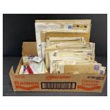 Lot covers & thousands of peelable stamp hinges