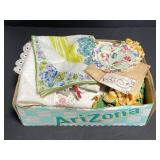 Lot of vintage linens & doilies