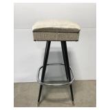 Mid century snake skin style barstool