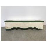 Old wooden valance or window awning