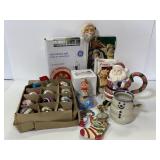 Vintage Christmas decor lot