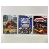 Lot of 3 Nintendo Wii games