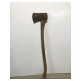 Large wood axe