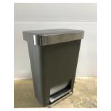 Simple Human kitchen trash bin