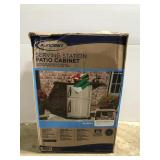 Suncast serving station patio cabinet