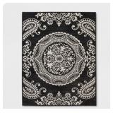 Opalhouse charcoal medallion 8 x 10 outdoor rug