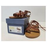 Universal thread size 7.5 gladiator sandals
