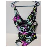 New w/ tags size xl Aqua Green one piece swimsuit