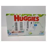Box of Huggies Natural Care wipes