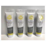Four Wilton white cake icing tubes, 4.25 oz ea