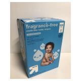 Case of 800 fragrance-free baby wipes