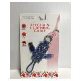 Keychain lightning iPhone cable, iPad, iPod