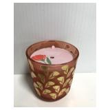 Happy scented candle