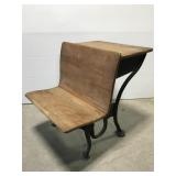 Antique schoolhouse desk