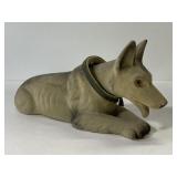 Vintage German Shepard bobble head bank