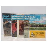 Five Modern Railroader magazines