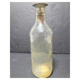 Glass bottle with stopper