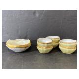 Set of Austrian salts & salt lustre