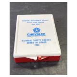 Vintage dodge assembly plant 1st aid kit