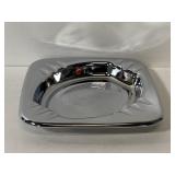Art Deco chrome ashtray